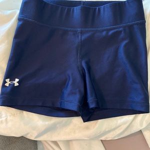 Under Armour UA Women's HeatGear Armour Mid-Rise Shorty